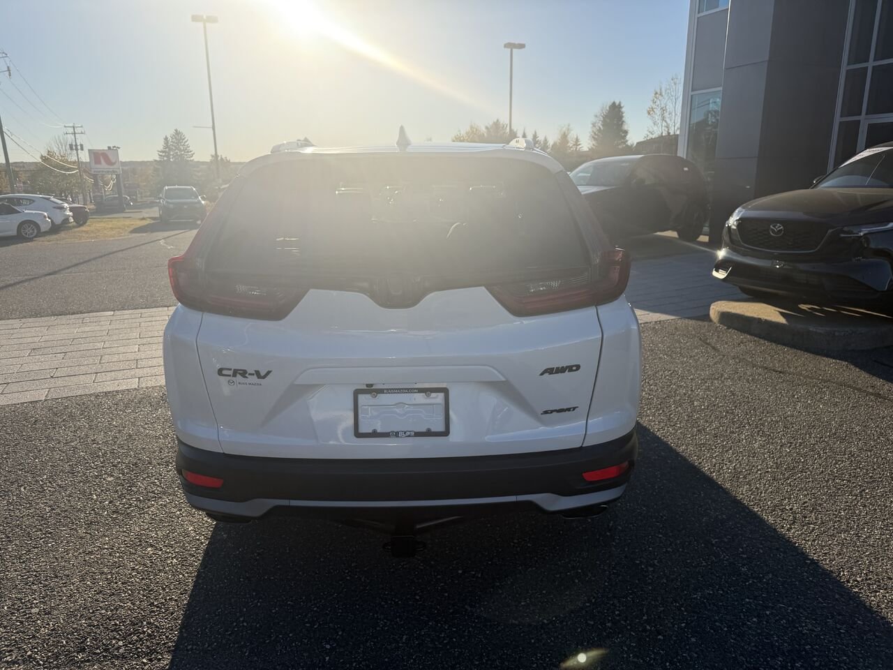 2021 Honda CR-V White Ste-Marie - photo #3