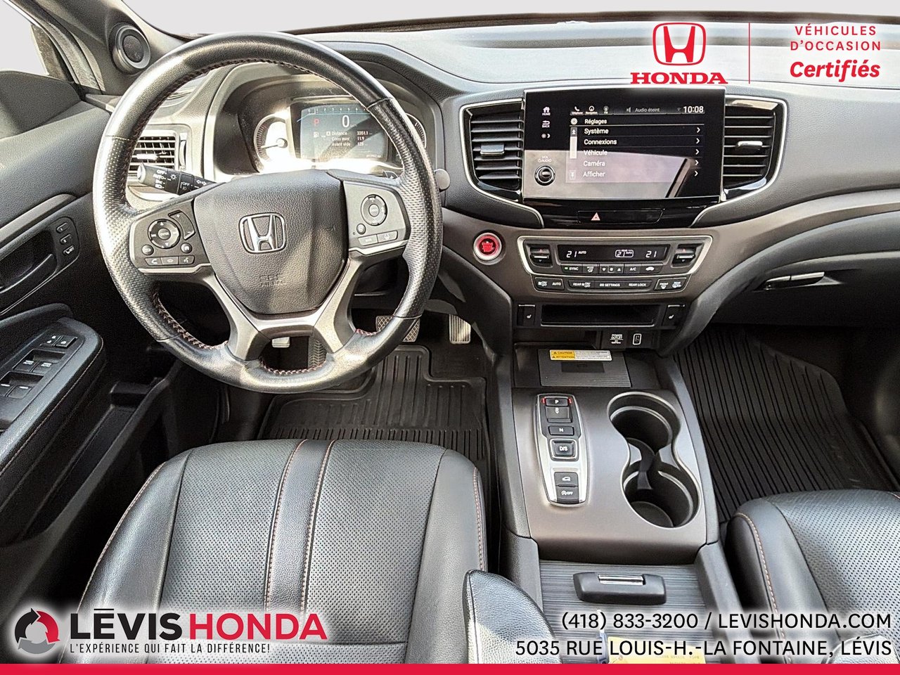 Honda Pilot TrailSport TI 2022 Blanc Lévis - photo #22