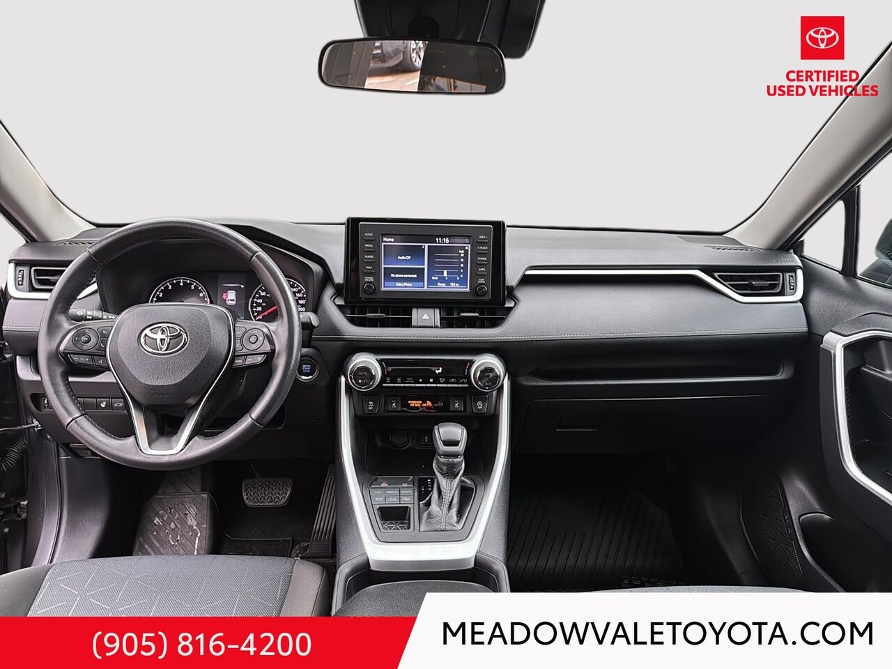 2021 Toyota RAV4 One Owner, Power Sunroof, Power Trunk, Power Seat, New Tires and Brakes all the way around Grey Mississauga - photo #18