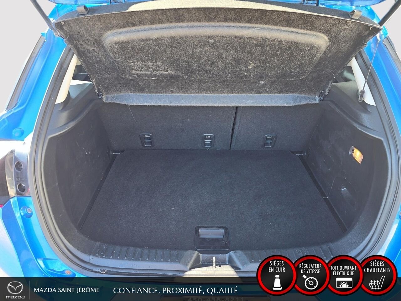 2016 Mazda CX-3 GS LUXURY | JAMAIS ACCIDENTÉ | TOIT OUVRANT | CUIR | MAGS Blue Saint-Jérôme - photo #22