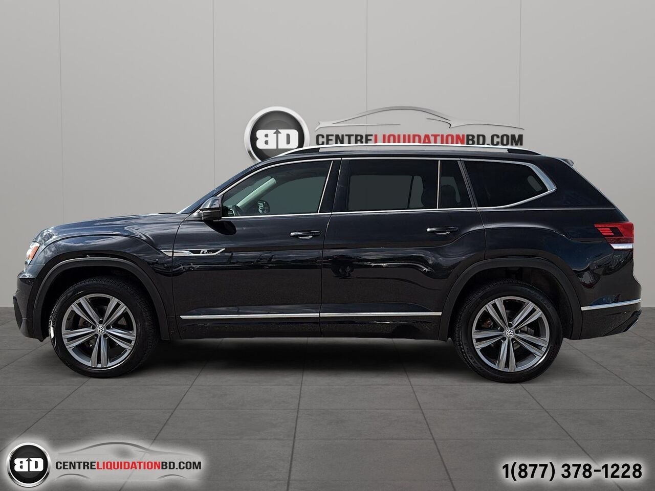Volkswagen Atlas EXCELINE R-LINE V6 4MOTION | BD0372 2019 Noir Granby - photo #8