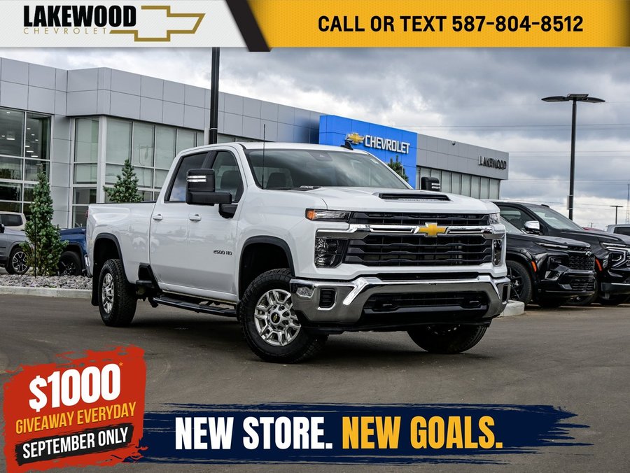 2026 Chevrolet Silverado 2500HD LT 6.6L Long Box | Power Heated Mirrors White