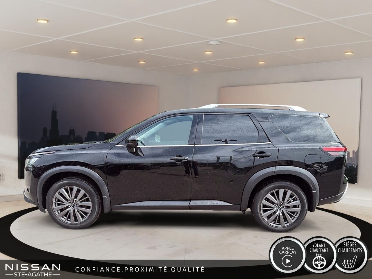 2022 Nissan Pathfinder SL TI | ENSEMBLE PRIVILÈGE | CUIR | TOIT PANORAMIQUE | BOSE Black Saint-Jérôme - photo #5