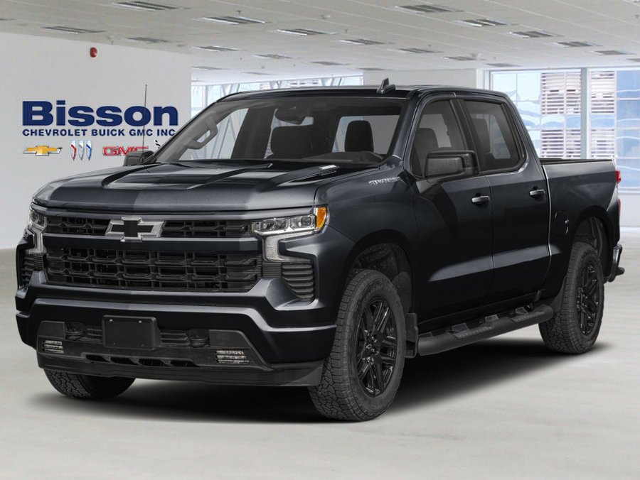 Chevrolet Silverado 1500 RST cabine multiplace 4RM 147 po 2026 Noir