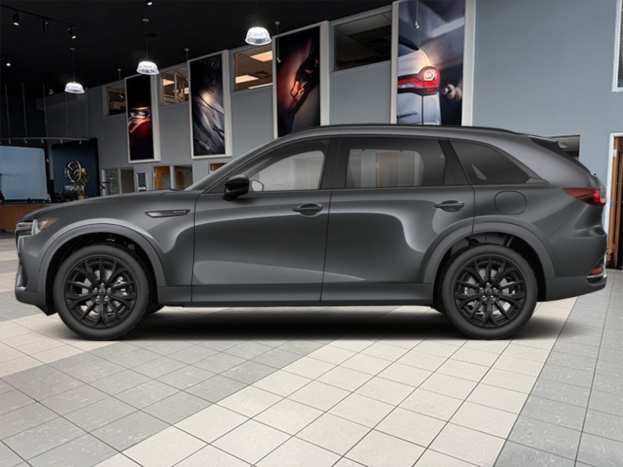 2026 MAZDA CX-70 MHEV Machine Grey Metallic Notre-Dame-des-Prairies - photo #1