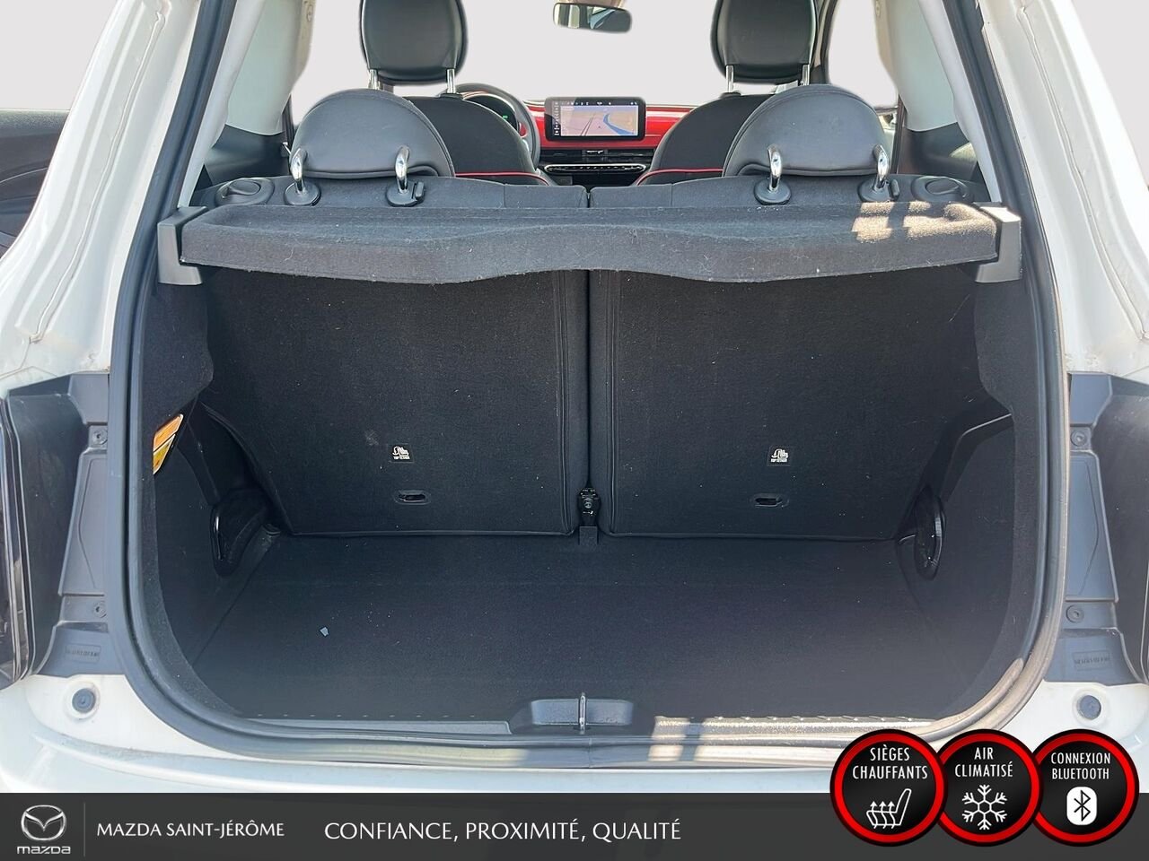 2024 FIAT 500e Édition (RED) | 100 % ÉLECTRIQUE | NAVIGATION | CAMÉRA DE RECUL | CARFAX VIERGE White Saint-Jérôme - photo #23