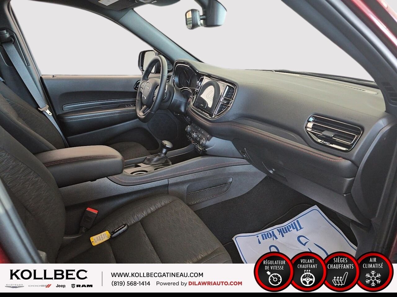 Dodge Durango 26140 | GT TI 2026 Couche nacrée rouge intense Gatineau - photo #19