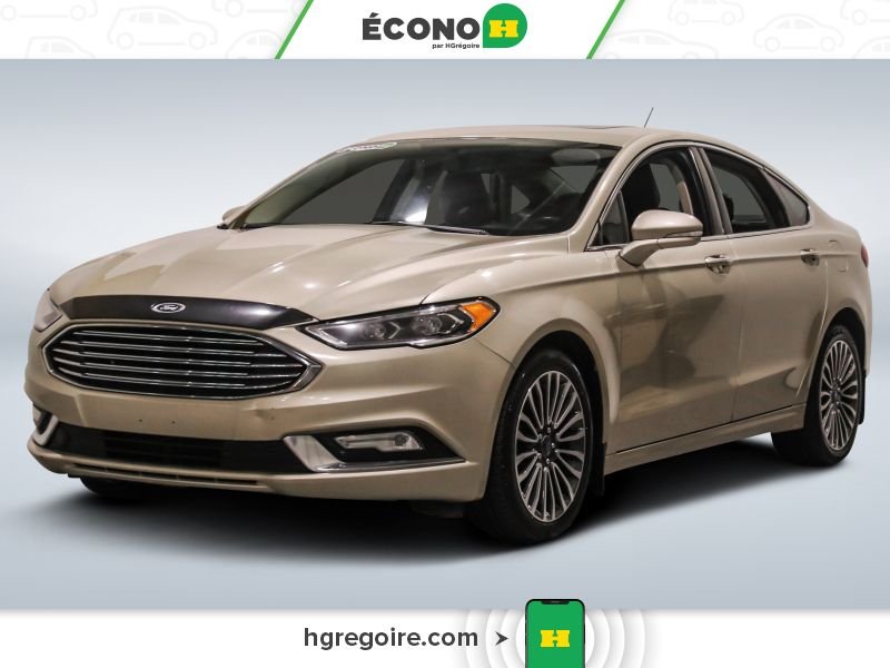 Ford Fusion 2017 Beige Blainville - photo #2