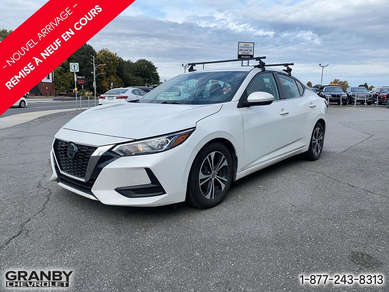 2020 Nissan Sentra SV CVT | 27-0244A White Granby - photo #0