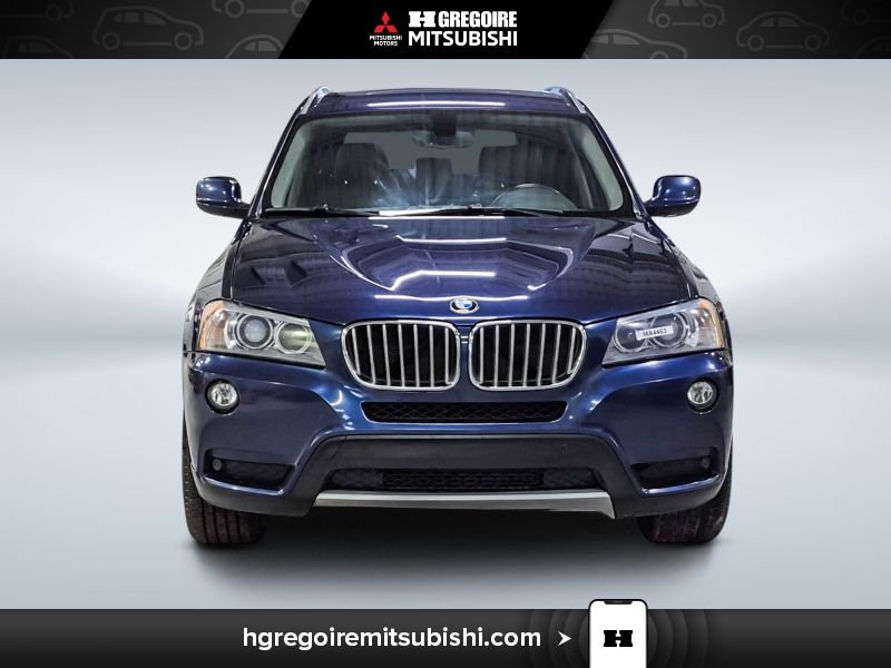BMW X3 2014 Bleu Blainville - photo #1