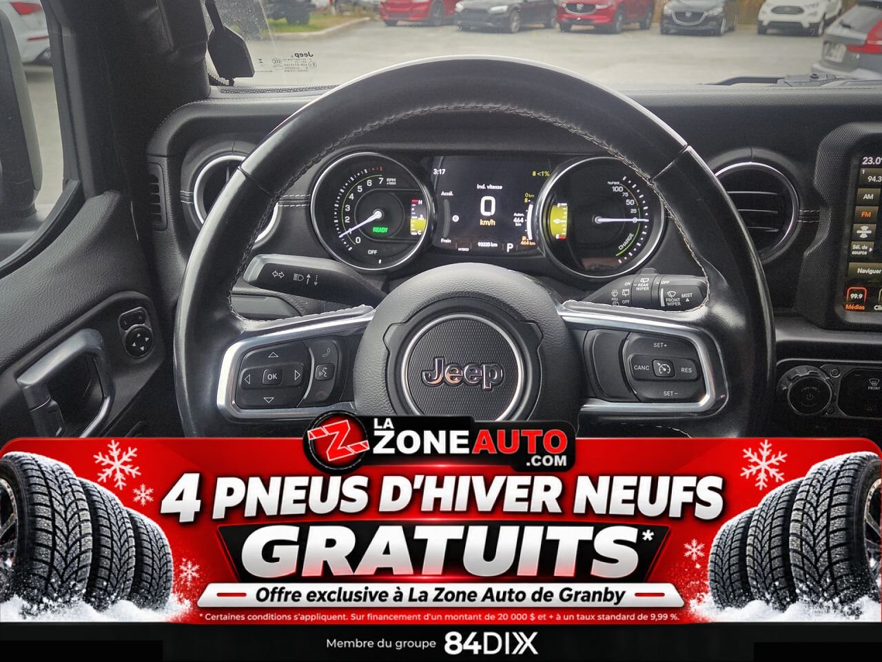 Jeep Wrangler 4xe 2021 Noir Granby - photo #14