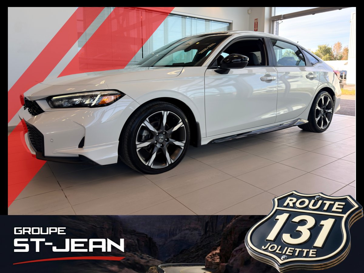 2025 Honda Civic Sedan Hybrid White Notre-Dame-des-Prairies - photo #0