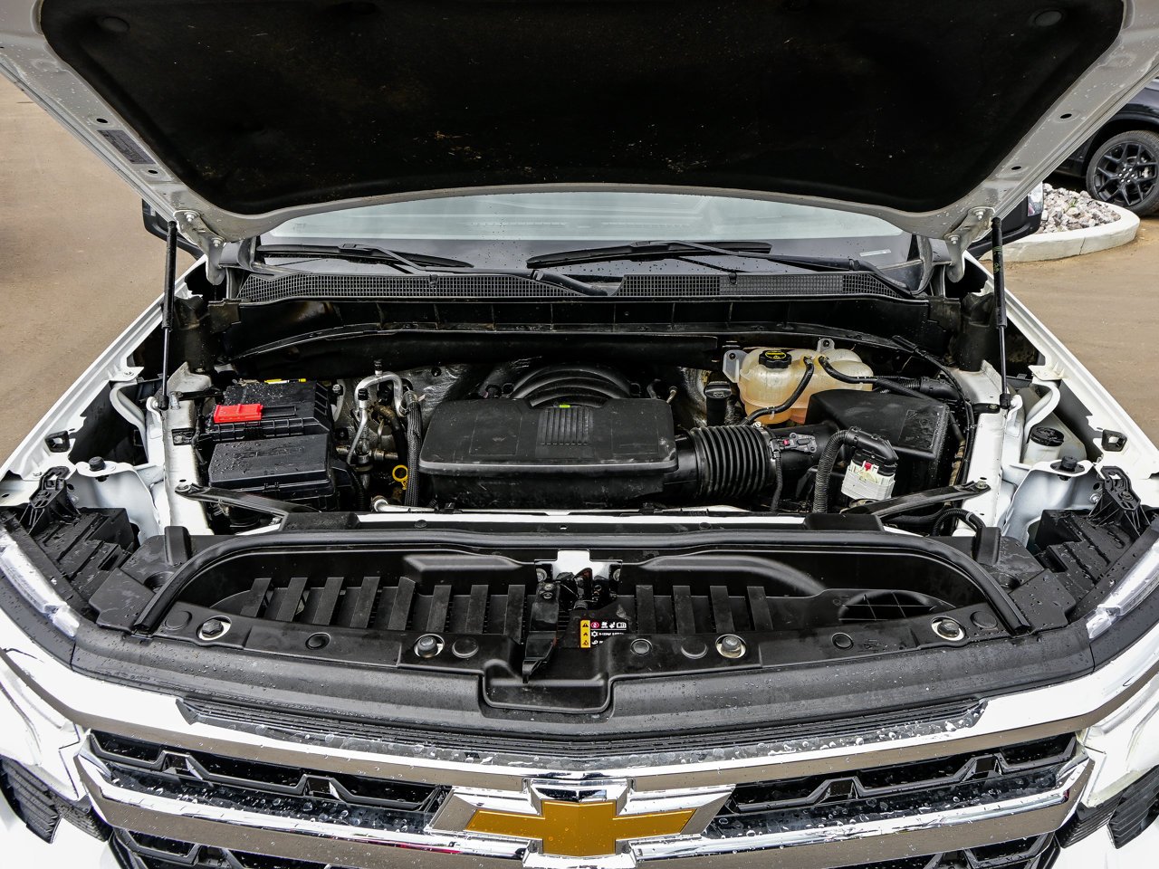 2025 Chevrolet Silverado 1500 4WD Crew Cab 147 LT White Sherwood Park - photo #8