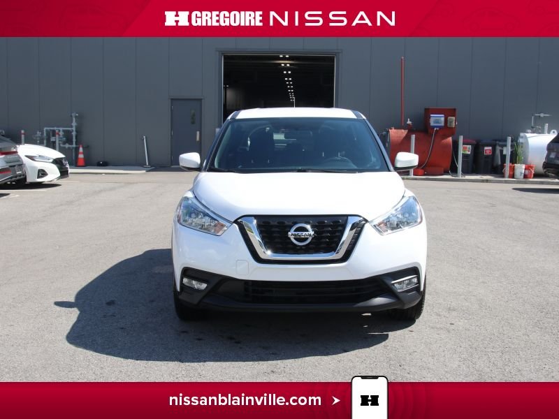 Nissan Kicks BP6378 | SV TRES BAS KILO AUCUN ACCIDENT SIEGE CHAUFFANT 2019 Blanc Laval - photo #1