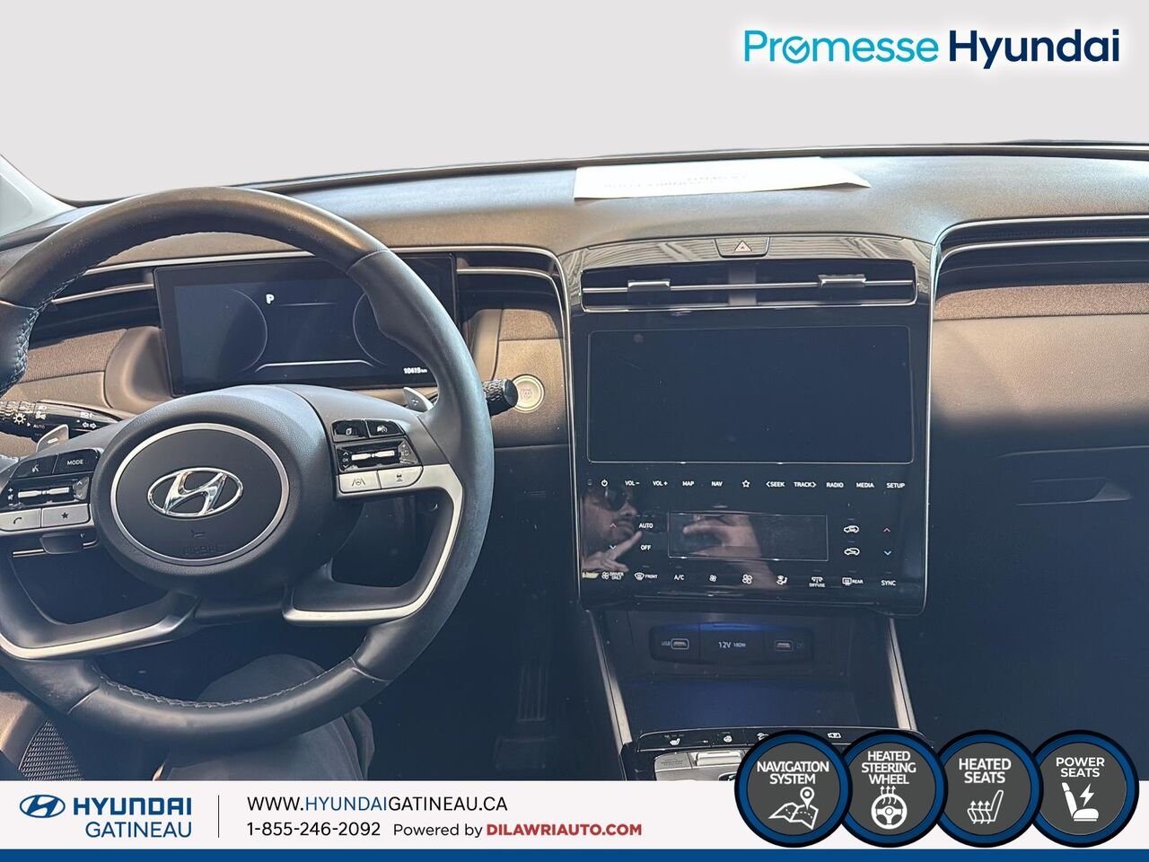 Hyundai Tucson hybride Luxe TI 2023 Bleu Ottawa & Gatineau - photo #7