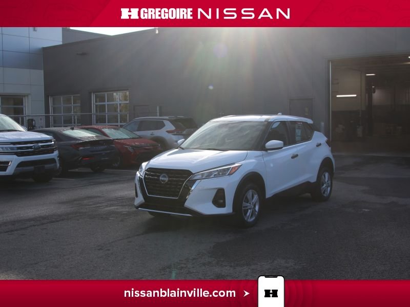 Nissan Kicks 2023 Blanc Laval - photo #2