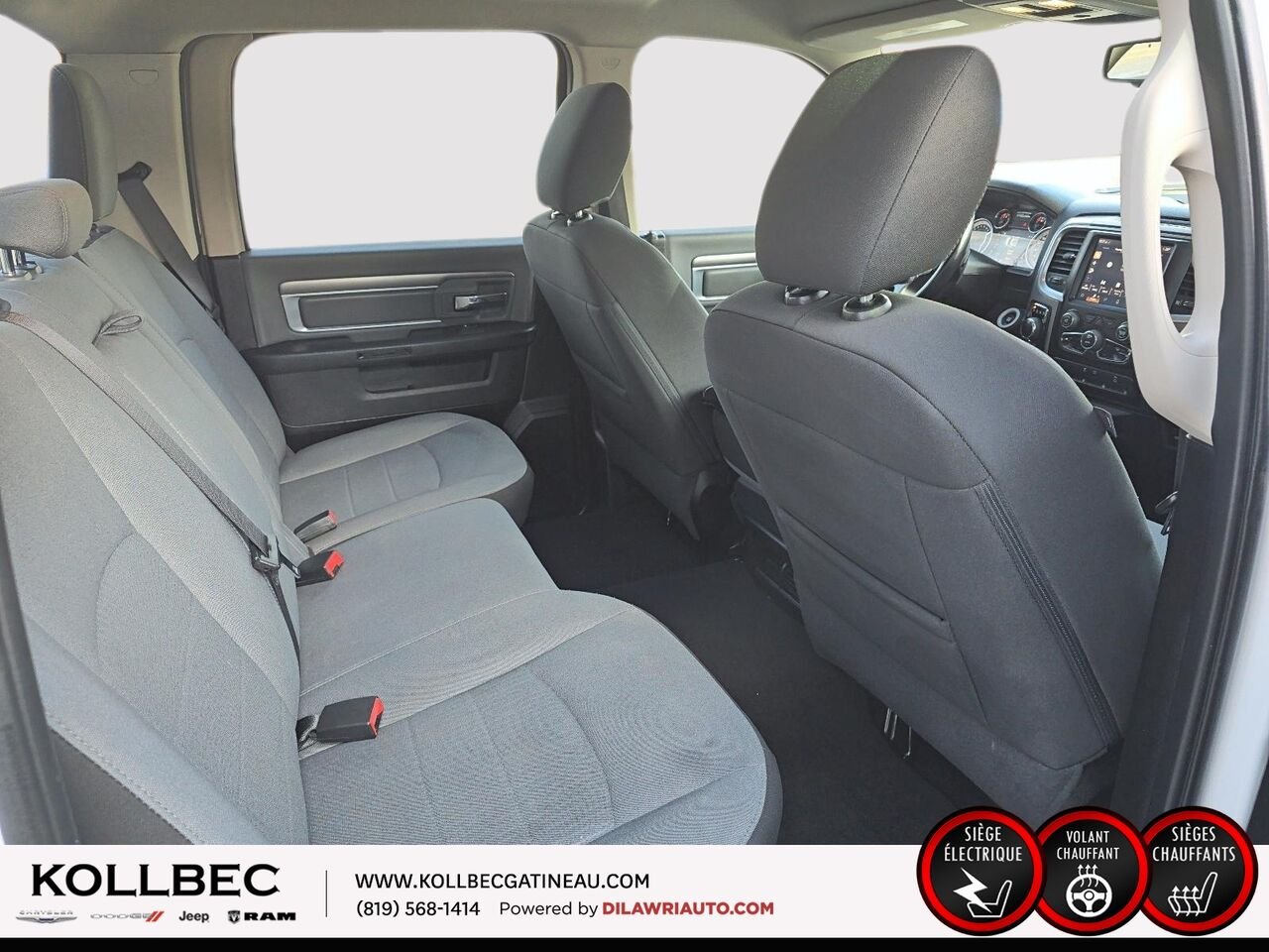 RAM 1500 SLT CrewCab 4x4 2022 Blanc Ottawa & Gatineau - photo #20