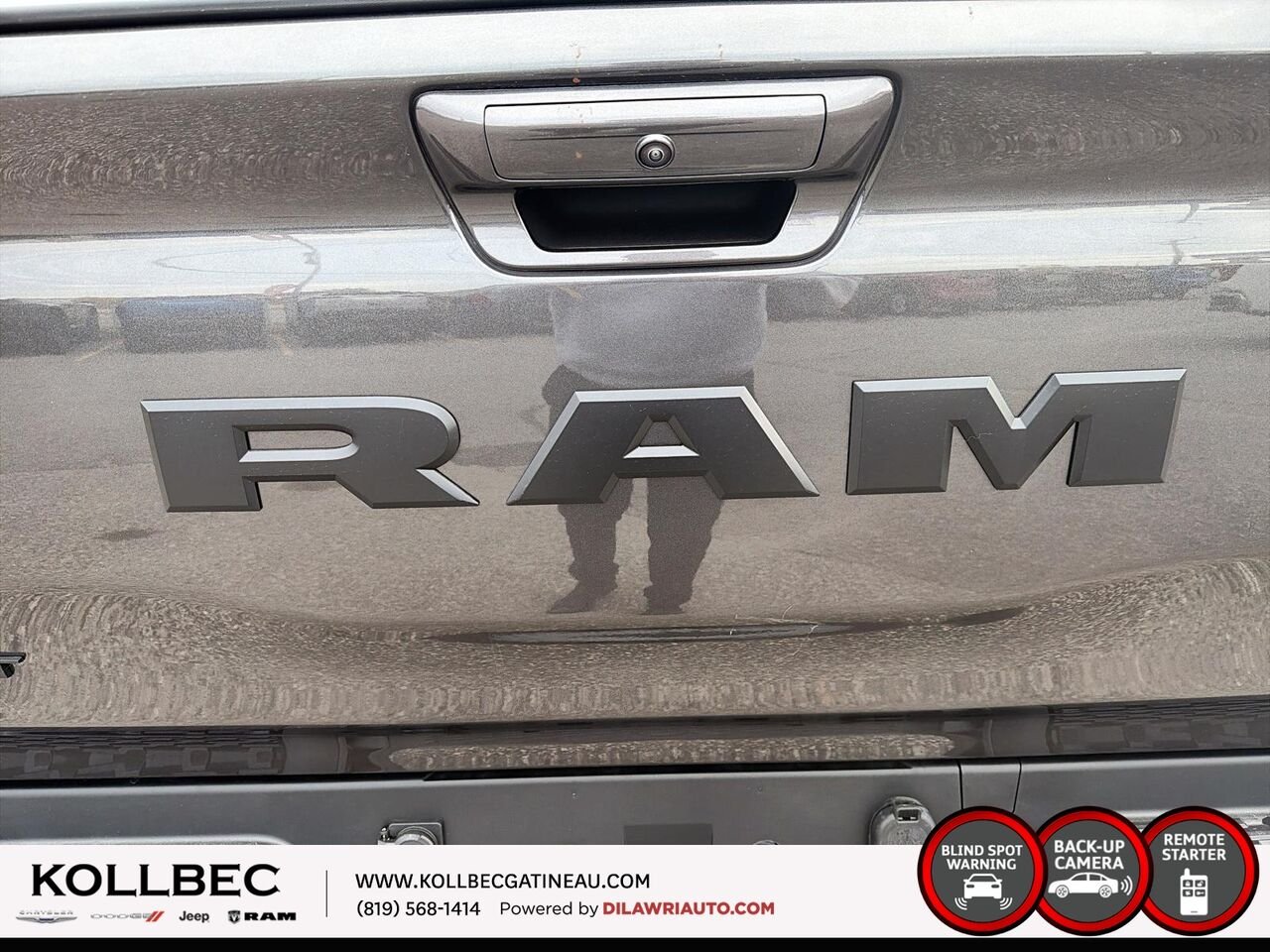 RAM 1500 261410 | Sport cabine d'équipe 4x4 caisse de 5 pi 7 po 2026 Cristal granit métallisé Gatineau - photo #6