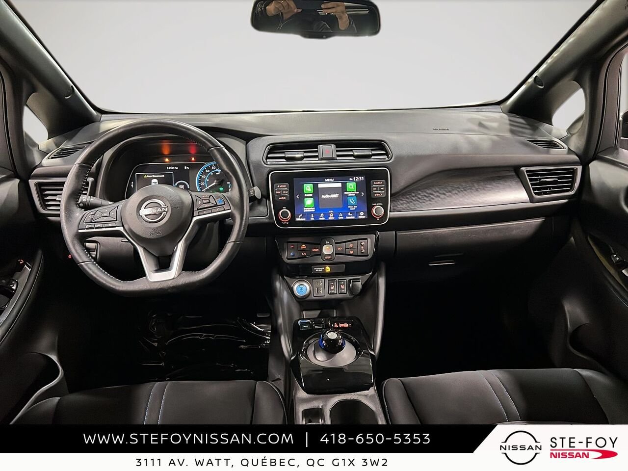 Nissan LEAF SV PLUS 2023 Blanc Ste-Foy - photo #9