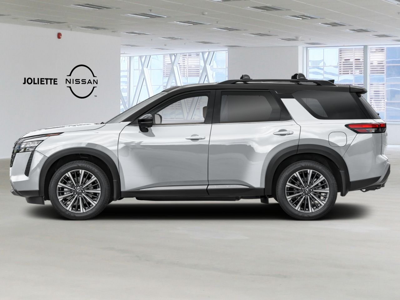 2026 NISSAN Pathfinder Everest While Pearl Tricoat/Super Black Joliette - photo #1