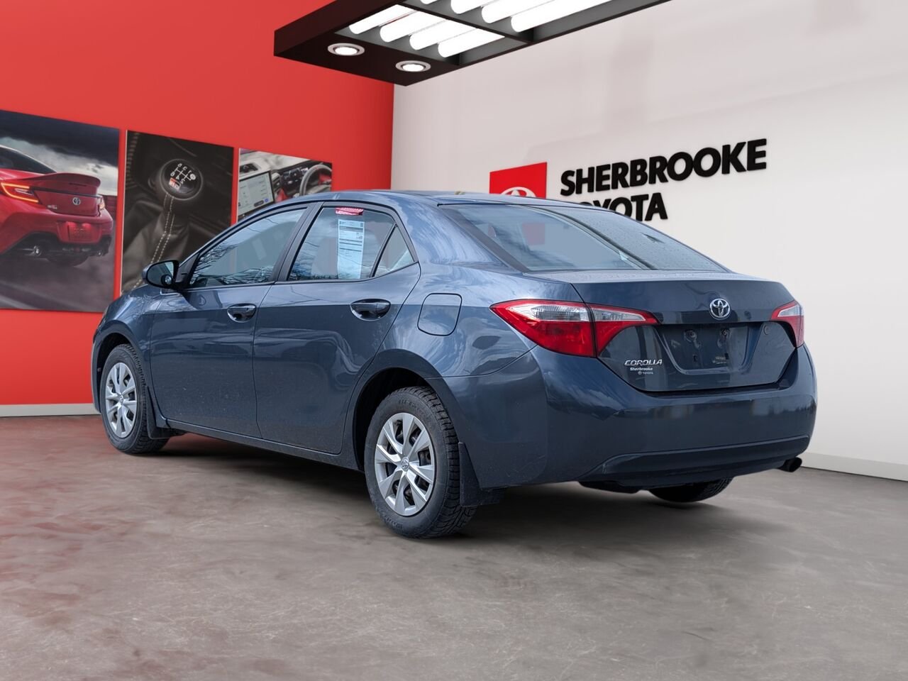 Toyota Corolla CE/VITRES ÉLECTRIQUES/AC 2014 Bleu Sherbrooke - photo #4