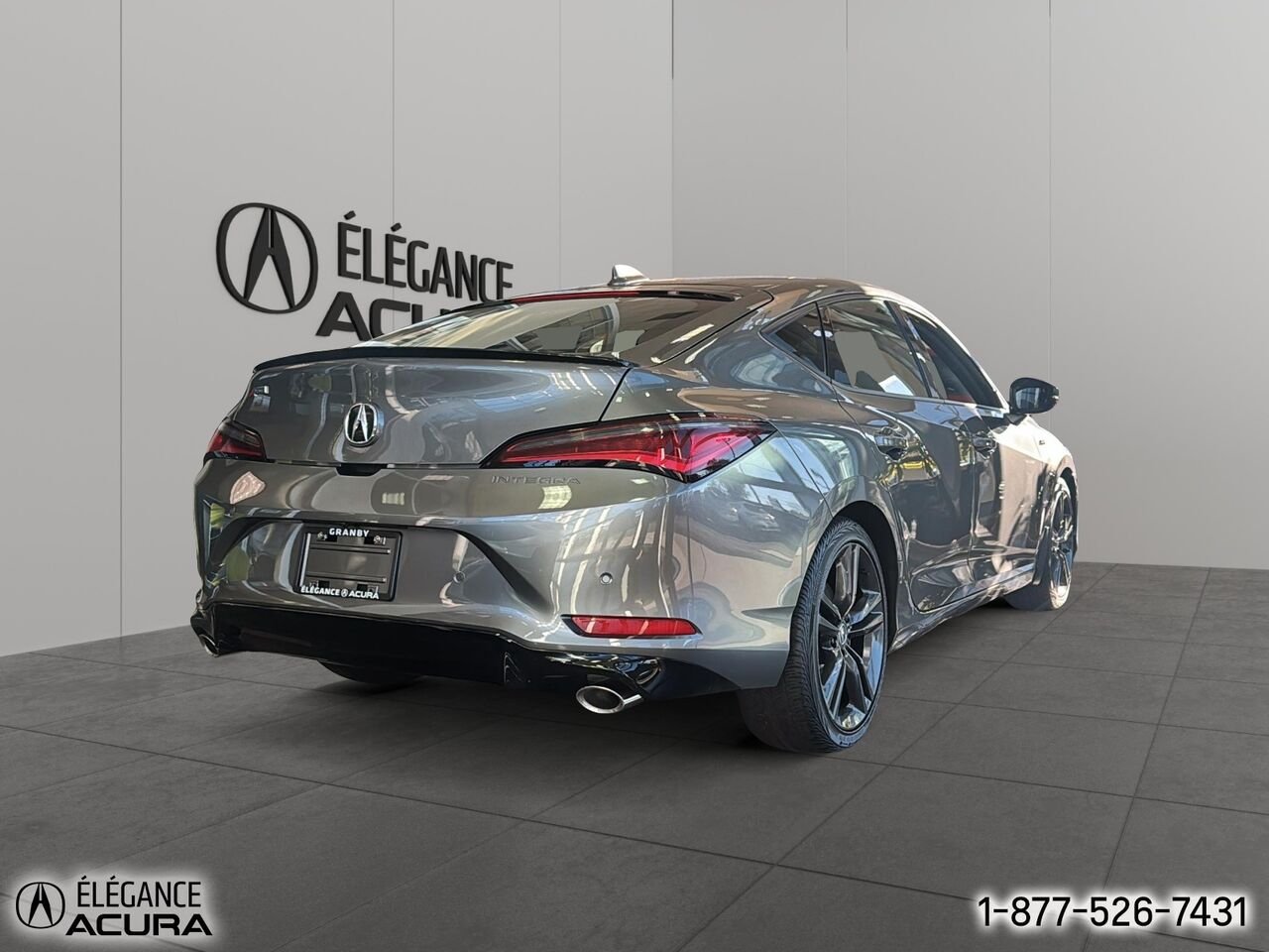 ACURA Integra ÉLITE A-SPEC | 25062 2025 Carbone liquide métallisé Granby - photo #3