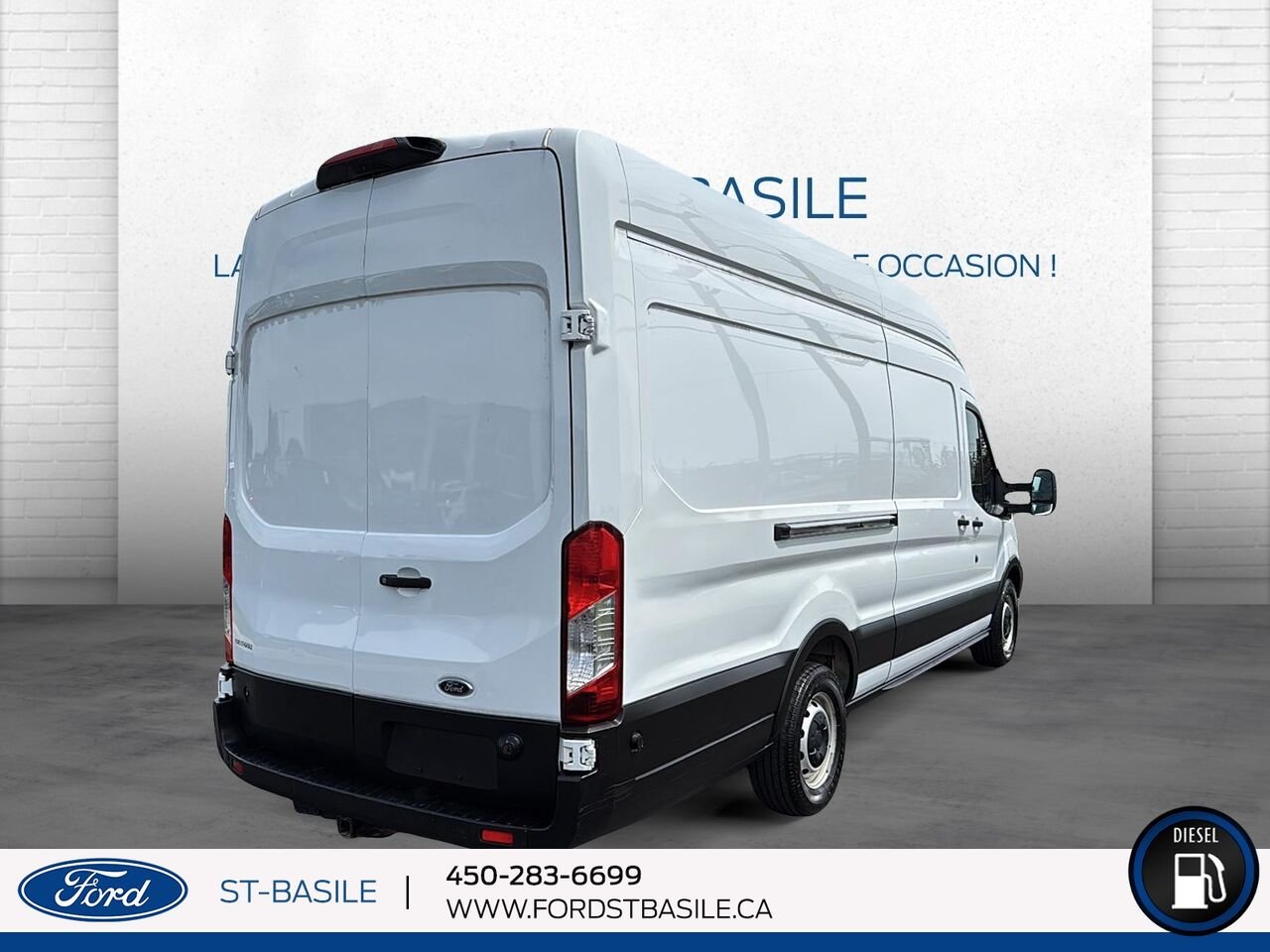 2019 Ford Transit fourgon utilitaire White Saint-Basile-le-Grand - photo #7