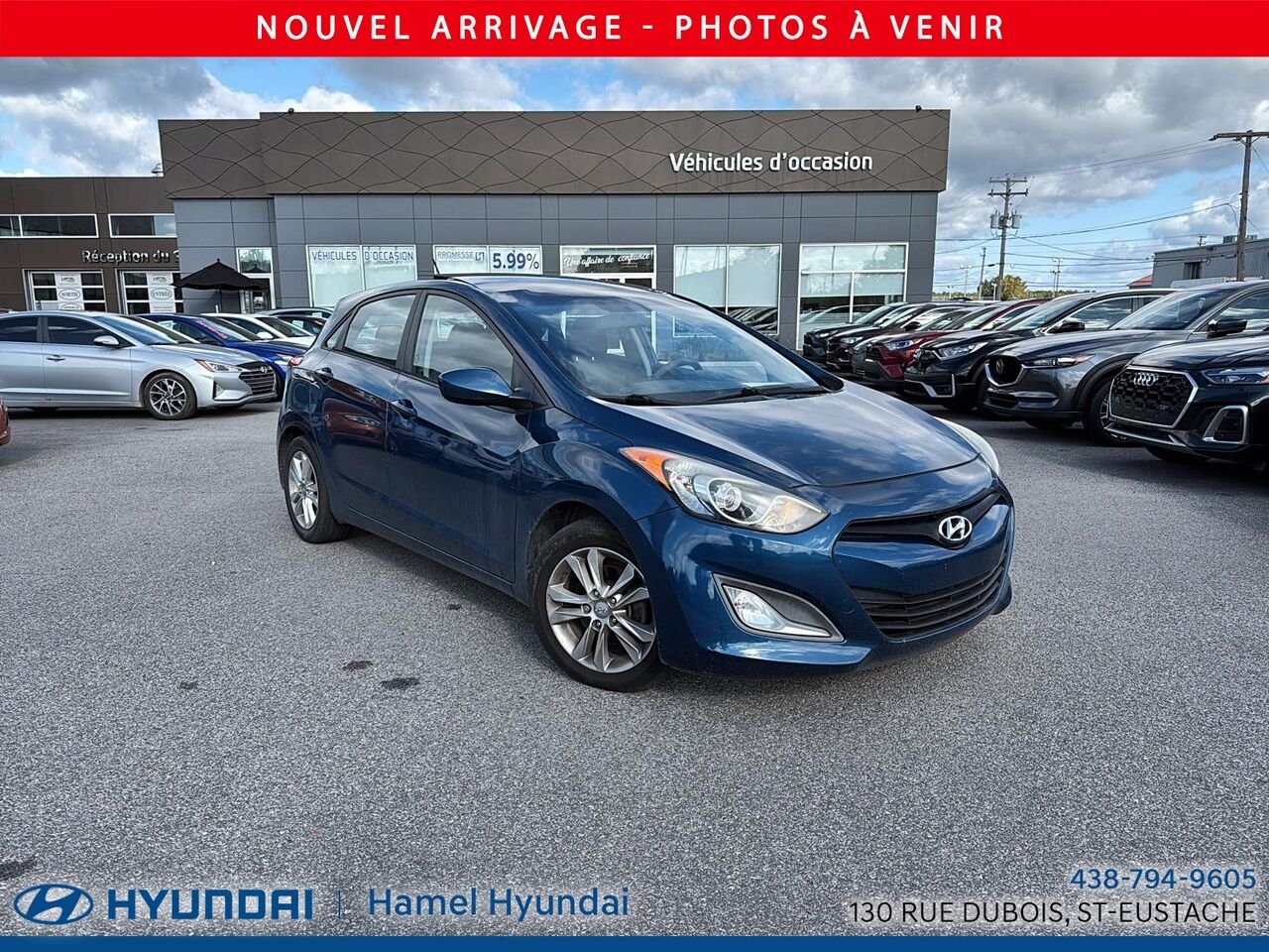 2013 Hyundai Elantra GT Blue Saint-Eustache - photo #0