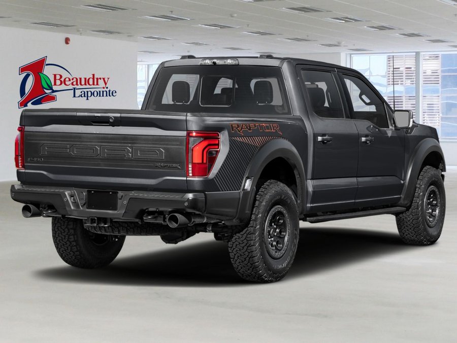2026 Ford F-150 Raptor SuperCrew 4RM caisse de 5,5 pi Agate Black Metallic