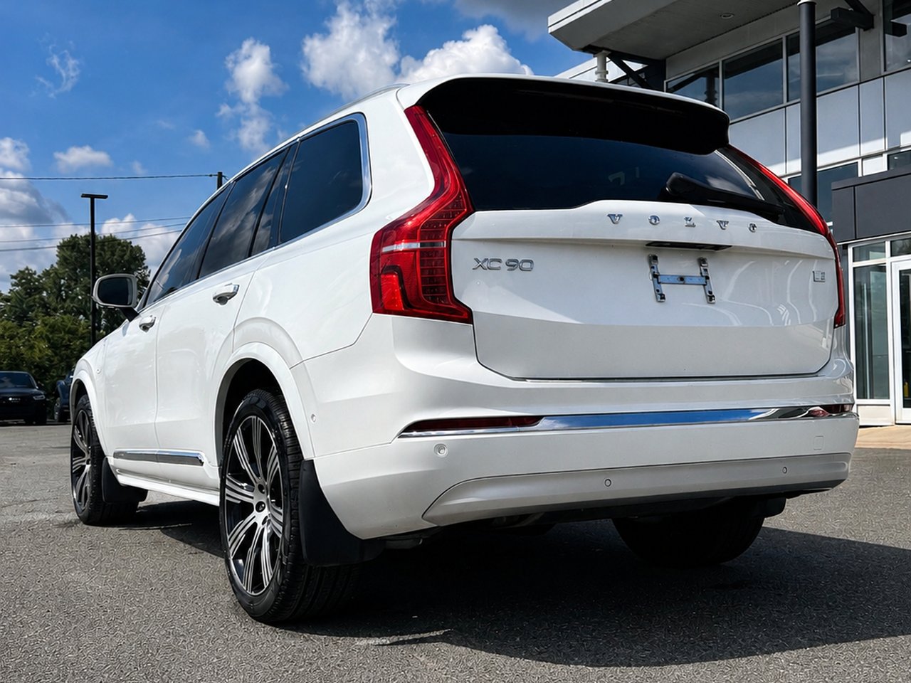 Volvo XC90 Recharge 2022 Blanc Granby - photo #4
