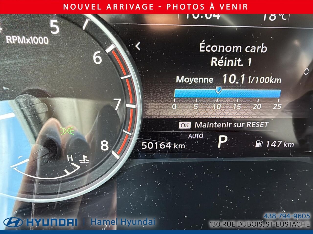 Nissan Rogue 2022 Noir Saint-Eustache - photo #3