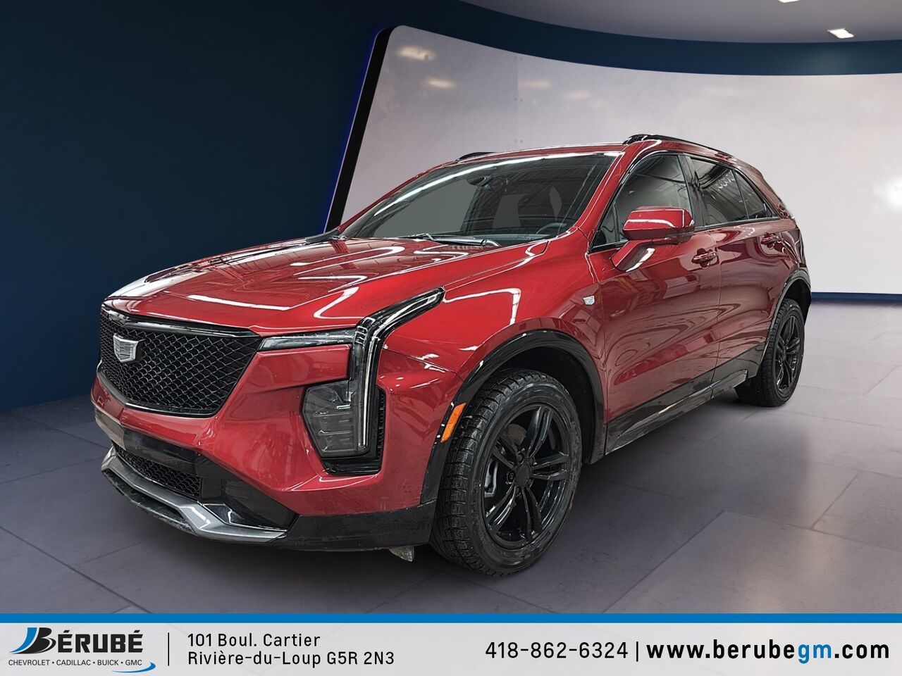 Red 2025 Cadillac XT4 SUV / Crossover Four-Wheel Drive Automatic