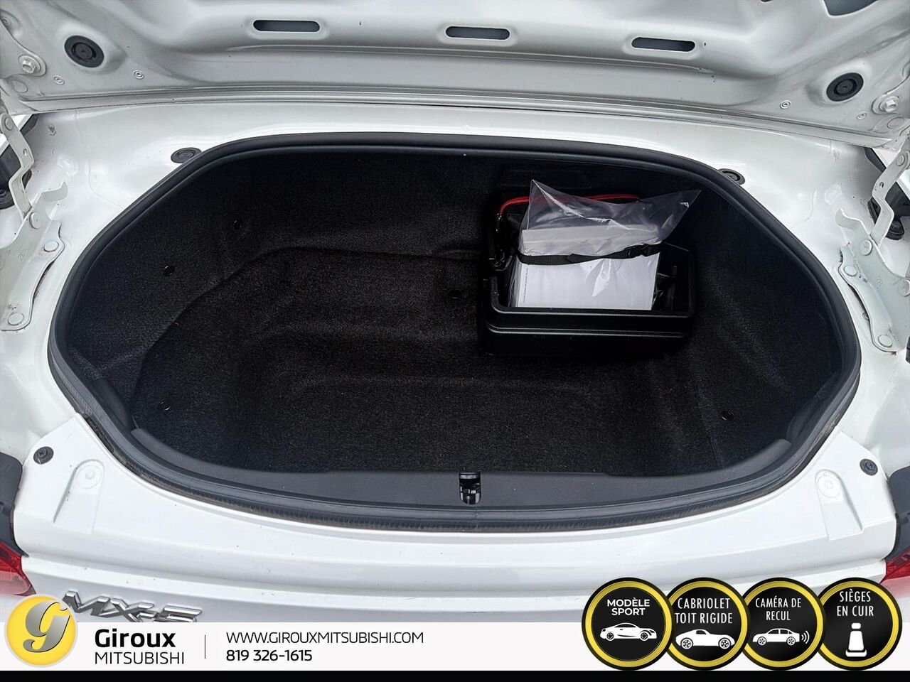 2017 Mazda MX-5 RF White Sainte-Agathe-des-Monts - photo #5