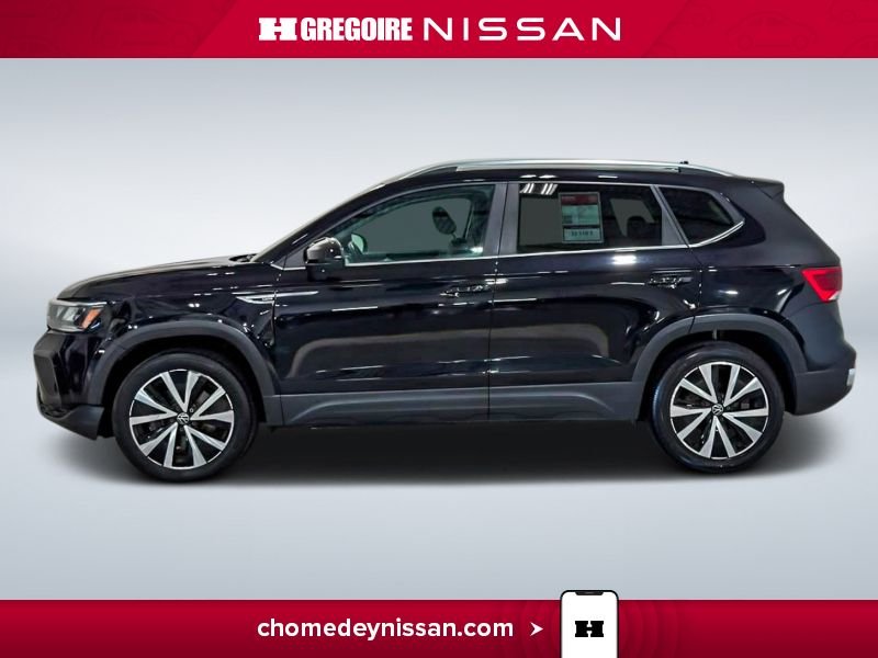 2023 Volkswagen Taos Comfortline AWD Caméra Carplay Valise Élect Black
