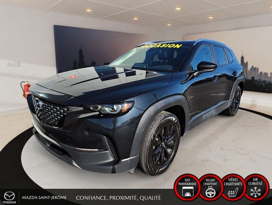 2025 Mazda CX-50 GS-L | 1 PROPRIÉTAIRE | JAMAIS ACCIDENTÉ | TOIT PANORAMIQUE | CUIR | AWD Black