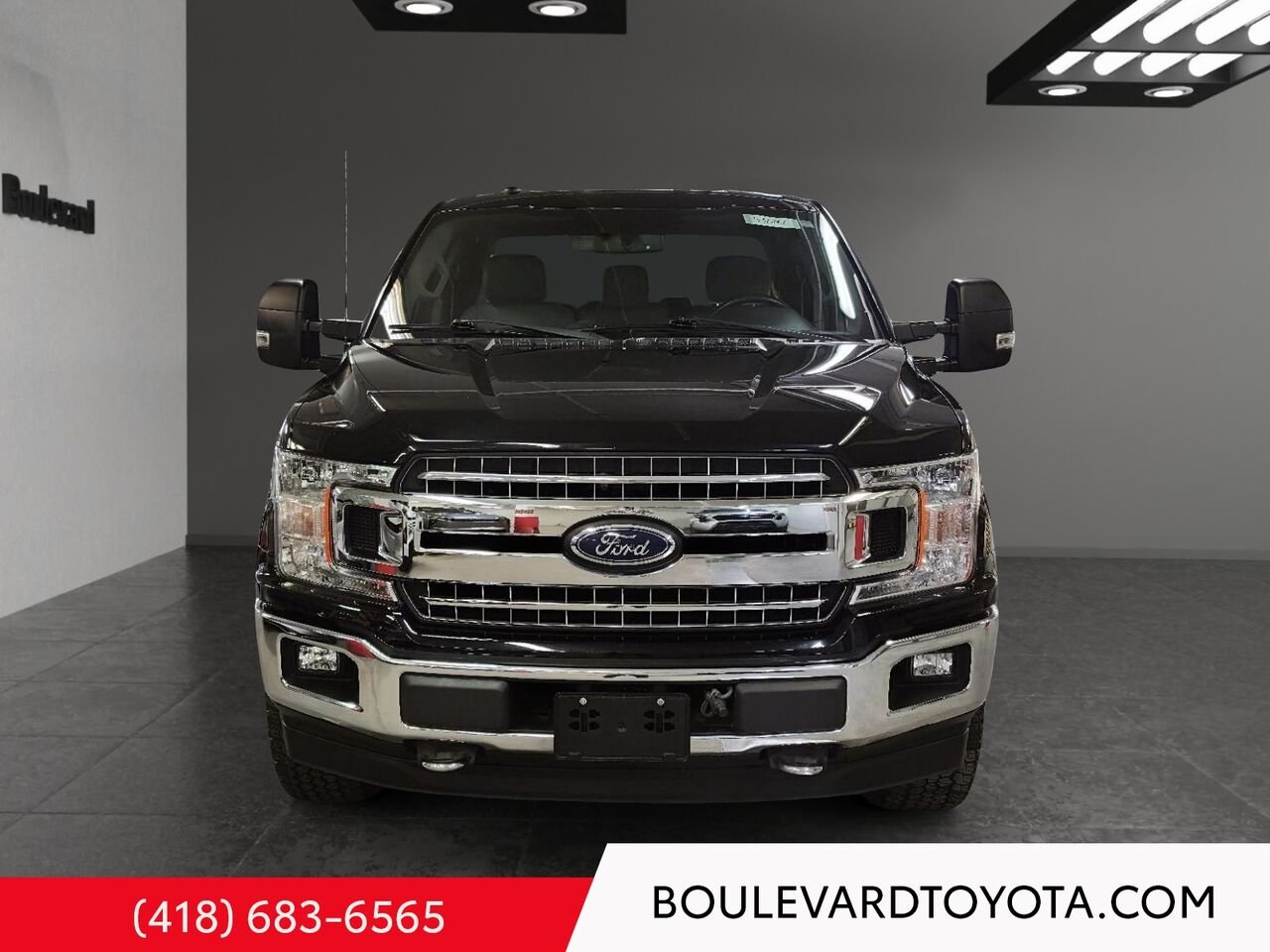 Ford F-150 531861-88 | XLT CABINE DOUBLE, 4X4, CAISSE 6.5 P 2018 Noir Québec - photo #1