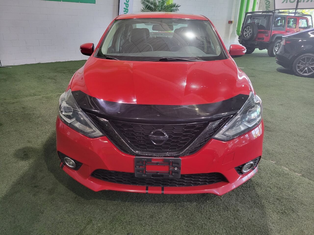 2017 Nissan Sentra Red  - photo #8