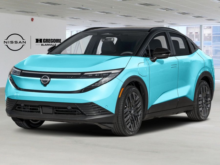 2027 Nissan LEAF PLATINUM+ Seabreeze Blue Pearl/Black