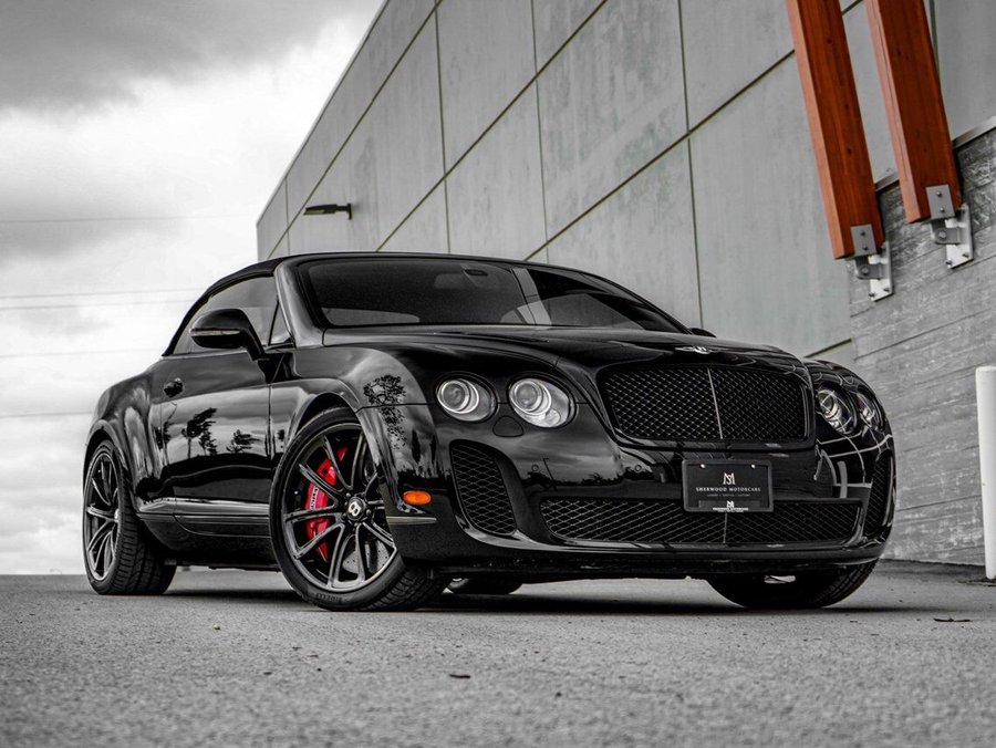 2011 Bentley Continental Supersports Convertible Black