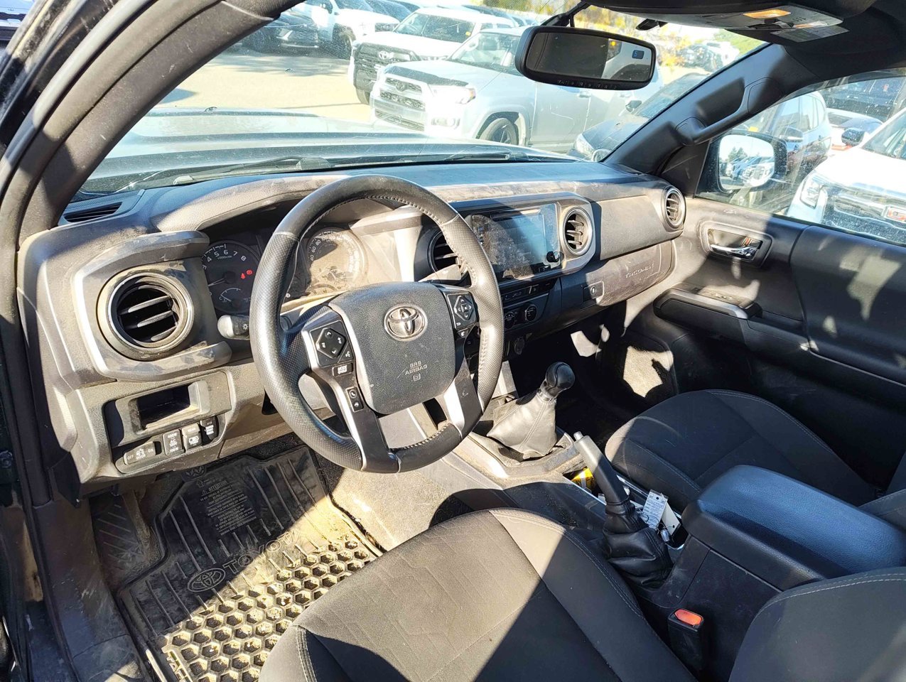 2017 Toyota Tacoma 4WD Double Cab V6 Man TRD Sport Black Sherwood Park - photo #6