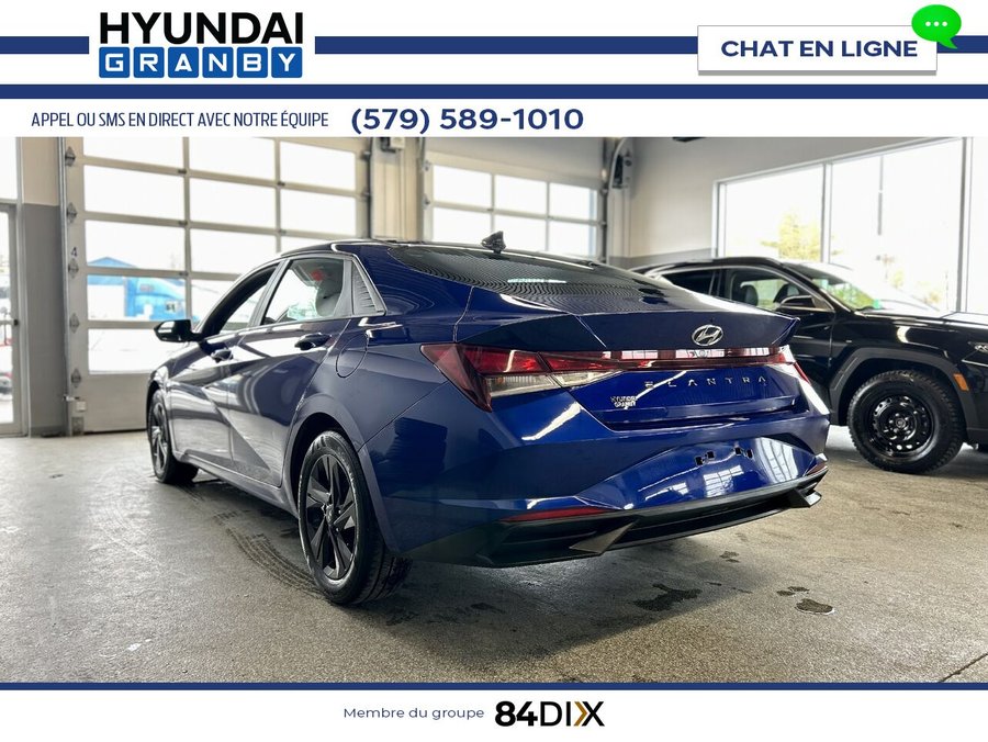 Hyundai Elantra Preferred 2021 Bleu