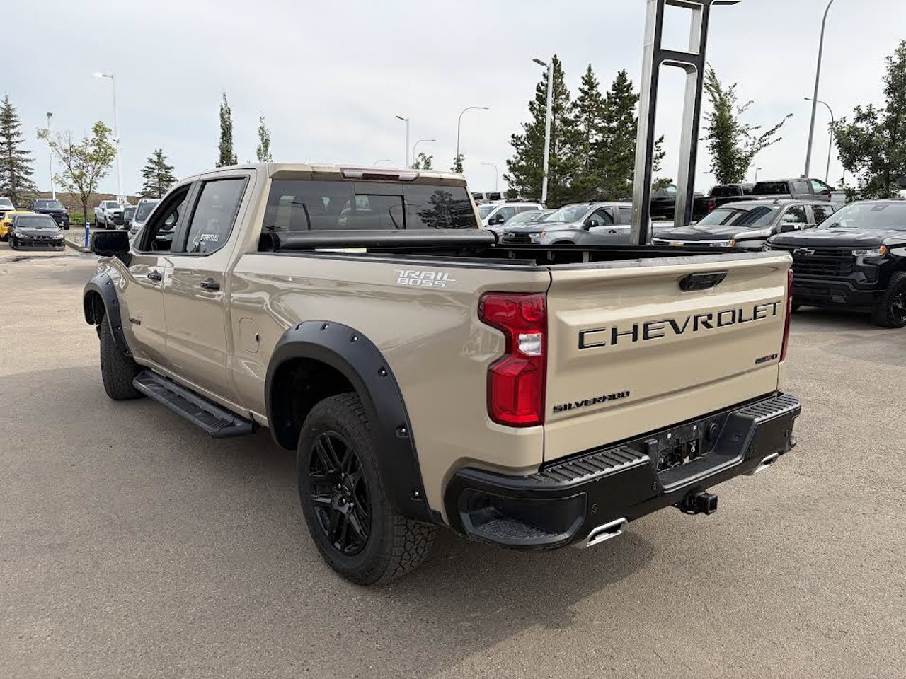 2022 Chevrolet Silverado 1500 4WD Crew Cab 147 LT Trail Boss Beige Sherwood Park - photo #3