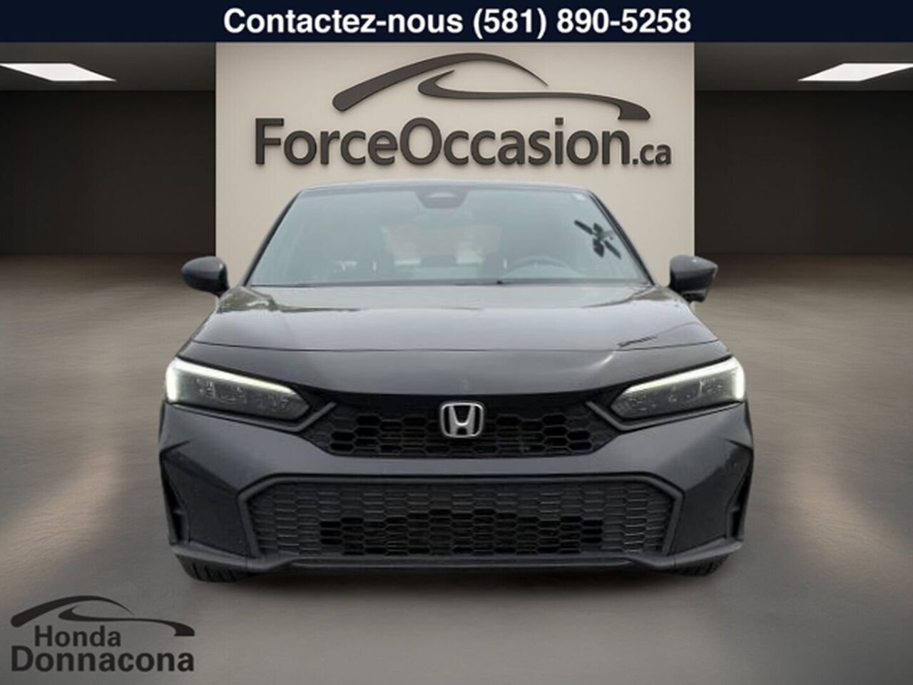 2025 Honda Civic Sedan Black  - photo #6