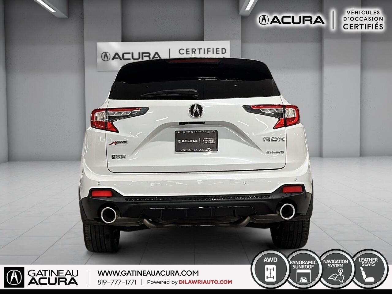 Acura RDX A-Spec SH-AWD 2023 Blanc Gatineau - photo #16