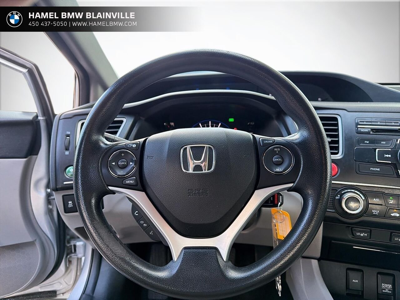 Honda Civic Berline LX 4 portes CVT 2014 Argent Blainville - photo #11