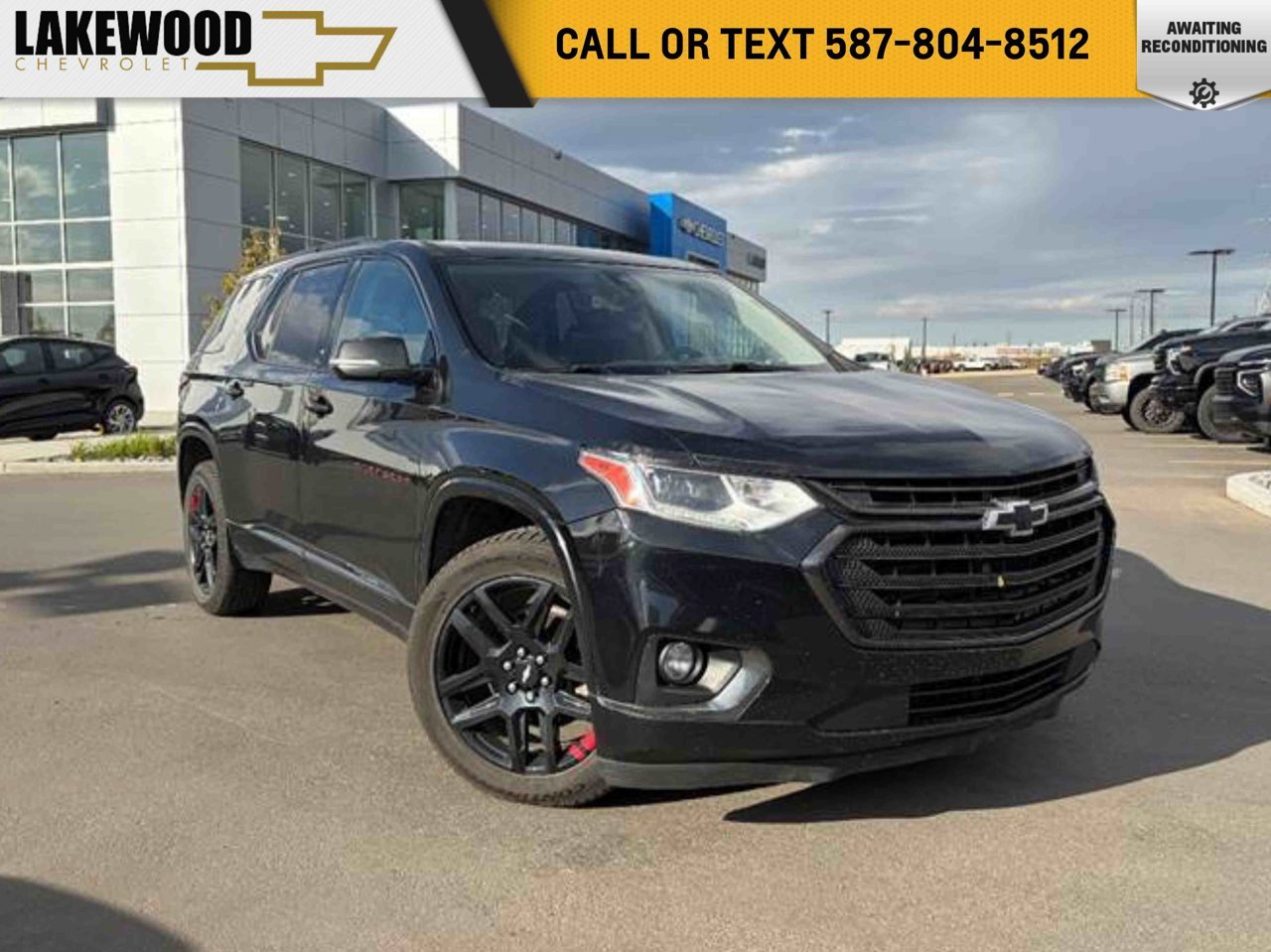 2019 Chevrolet Traverse AWD 4dr Premier w/1LZ Black Sherwood Park - photo #0