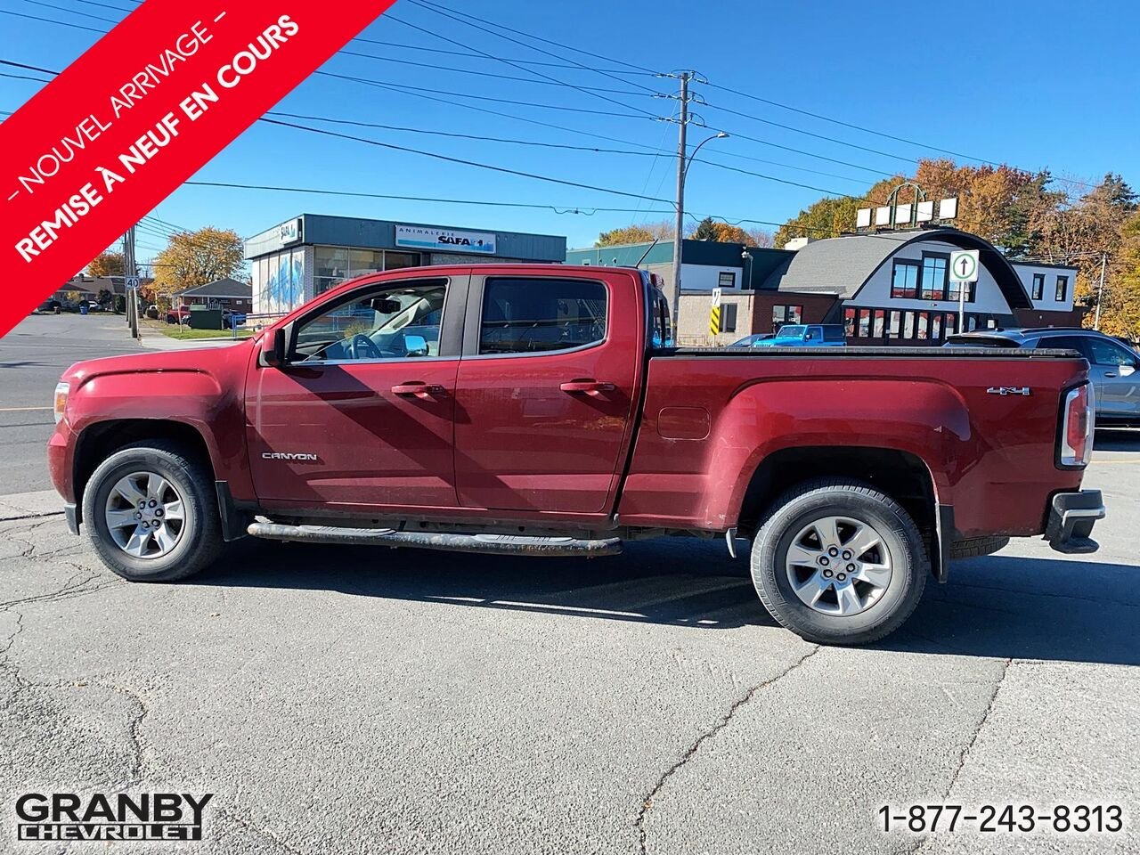 2018 GMC Canyon SLE cabine multiplace 4RM, 140,5 po | 26-1059B Red Granby - photo #7