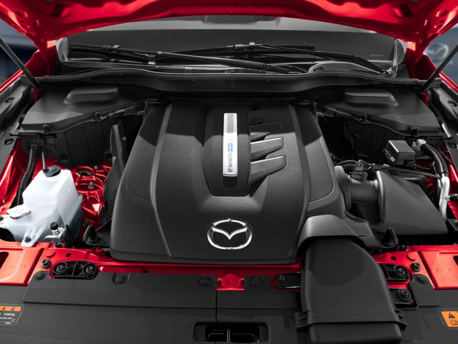 Mazda CX-90 hybride rechargeable GS-L TI, HYBRIDE, SIÈGES CAPITAINES 2026 Noir de jais mica