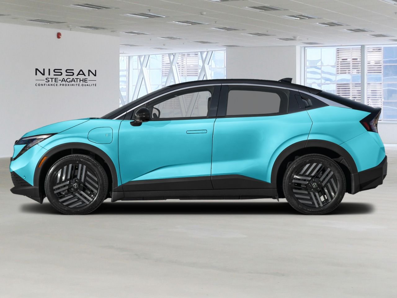 2026 Nissan LEAF Turquoise Blue/Black Sainte-Agathe-des-Monts - photo #1