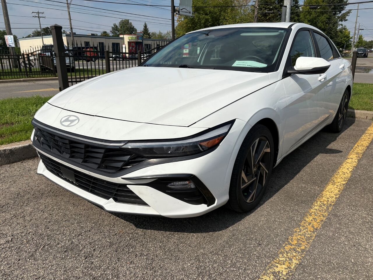 2024 Hyundai Elantra White Blainville - photo #0